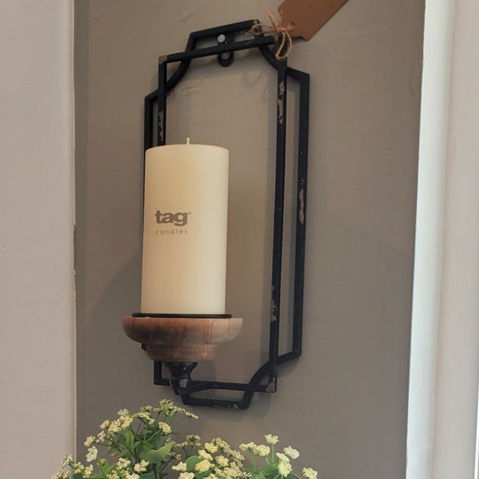 Urban Rustic Candle Sconces