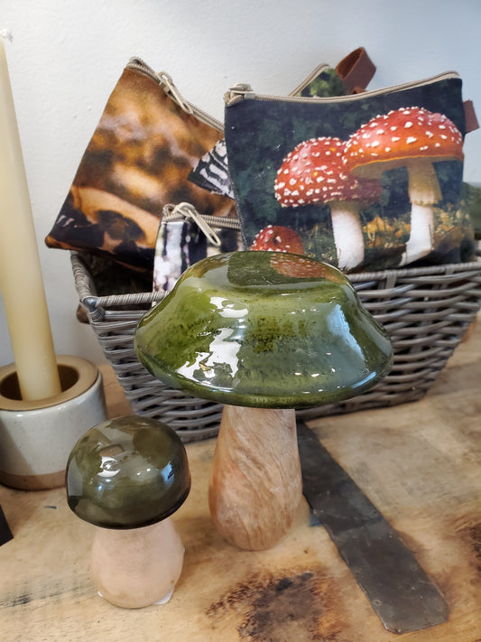 Wooden Mushrooms