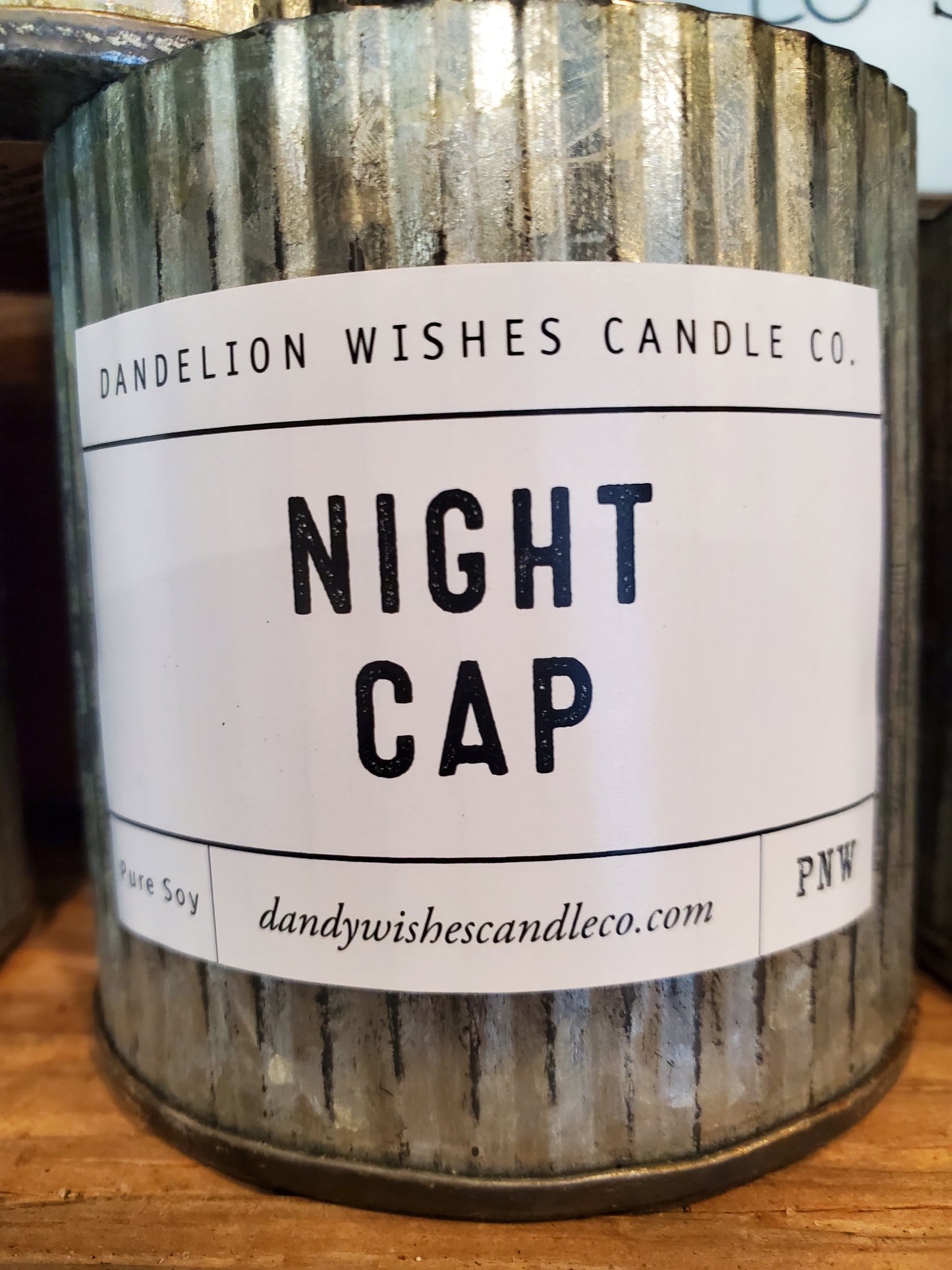 Scented Tin Candles