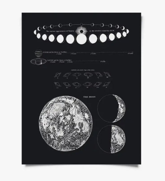 Vintage Astronomy Print