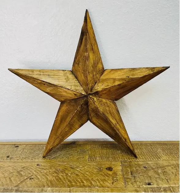 Rustic Wood Stars (2 colors)