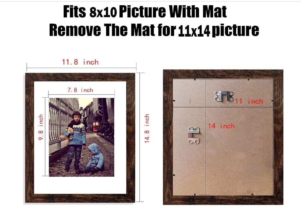 11 x 14 (8x10 mat) Frames